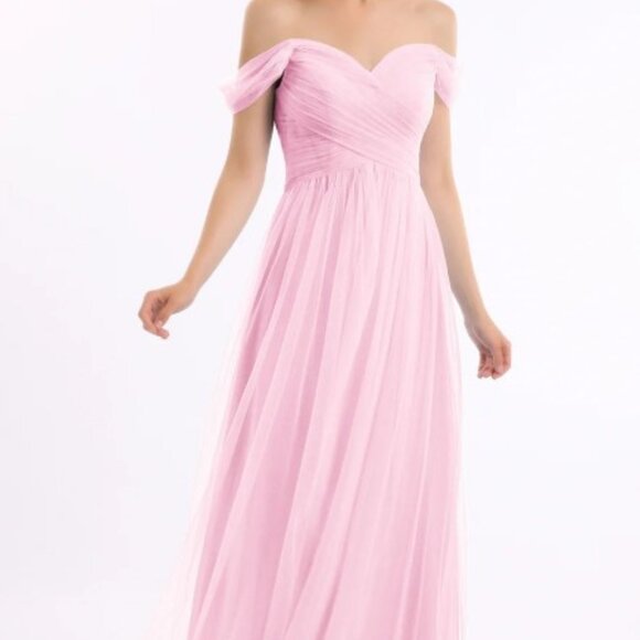 Babaroni Bridesmaid Dress - Candy Pink - Picture 1 of 3